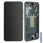 LCD complet officiel pour Samsung S23 Plus Vitre tactile et châssis vert