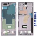 Châssis Central Samsung Pour Samsung S23 Ultra Original Service Package Lavande