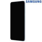 Tablette complète Samsung S20 Plus Écran LCD Tactile Verre Original Bleu