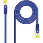 Nanocable Ethernet-Netzwerkkabel Rj45 LSZH Cat.6a SFTP AWG26 100 % blaues Kupfer