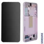 LCD complet officiel pour Samsung S23 Touch Glass et châssis Lavande
