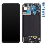Tablette complète Samsung Galaxy A50 Écran LCD Tactile Verre Original Noir