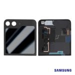 Offizieller kompletter externer Bildschirm für Samsung Z Flip 5 Black Touch Chassis