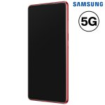 Tablette complète Samsung Galaxy S20 Fe 5g Écran LCD Tactile Verre Original Rouge