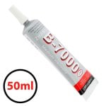 Colle B-7000 50 ml pour réparation d'écrans LCD, vitres et châssis - Transparente