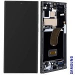 LCD complet officiel pour Samsung S23 Ultra Touch Verre et Châssis Graphite