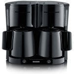 Severin KA 9315 Dúo Cafetera de Goteo de 2 Jarras 1000W Negro