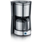 Cafetière Avec Verseuse Thermo Severin Ka 4847 - 8 Tasses 1000 W Inox / Noir