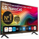 TV LG NanoCell 75NANO82T6B 75" 4K UltraHD 60Hz Smart TV WebOS 24 HDR10 Pro