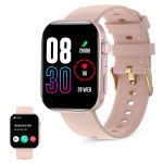Montre connectée Contact Istyle, écran IPS 2,01", Auto. 5 jours, modes sport et santé, appels, rose