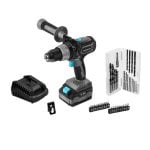 Taladro Cecotec CecoRaptor Perfect Impactdrill 4020 Brushless Ultra 20 V 4000 mAh Motor sin escobillas LED Set 20 brocas y puntas