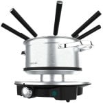 Cecotec Fondue Elétrico de Queijo, Chocolate e Óleo com 8 Garfos 1500W Cecotec Fondue Elétrico de Queijo, Chocolate e Óleo com 8 Garfos 1500W