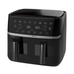 Fritadeira de Ar Klack Hyper Duo 110 11L 3400W Dupla Cesta Painel Tátil Luz Interior