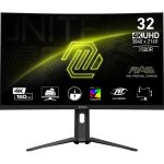 Monitor MSI MAG 321CUP 31,5" UltraHD 4K 160Hz VA Curvo HDR400 Altura ajustable