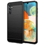 Max Power Digital Funda Fibra de Carbono para Samsung Galaxy A14 5G Antigolpes Silicona Negra Max Power Digital Funda Fibra de Carbono para Samsung Galaxy A14 5G Antigolpes Silicona Negra