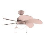 Cecotec EnergySilence Aero 3600 Vision Full Pink Ventilatore da soffitto con luce 50W Rosa