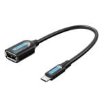 Vention CCUBB OTG Cavo USB 2.0 Micro-B Maschio a USB A Femmina 0,15 m Nero