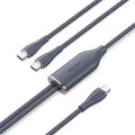 Vention CTMBG-Kabel USB Typ-C Stecker auf USB-C (2) Stecker 1,5 m Schwarz
