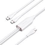 Vention CTMWG Kabel USB Typ-C Stecker auf USB-C (2) Stecker 1,5m Weiß