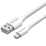 Vention LAIWF USB 2.0-Kabel (Stecker auf Lightning-Stecker, 1 m, Weiß)