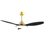 Cecotec EnergySilence 4800 Light Goldblack Ventoinha de Teto com Luz e Comando 36W Dourada/Preta