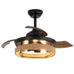 Cecotec EnergySilence Aero 3600 Invisible Natural Design Ventilador de Techo con Luz 25W Negro Cecotec EnergySilence Aero 3600 Invisible Natural Design Ventilador de Techo con Luz 25W Negro