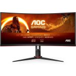 Monitor PC AOC CU34G2XP/BK 34" UltraWide QHD 180Hz VA Curvo HDR400 1ms