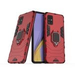Max Power Digital Funda Magnética con Anillo Roja para Móvil Samsung Galaxy A71