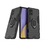 Max Power Digital Funda Magnética con Anillo Negra para Móvil Samsung Galaxy A71