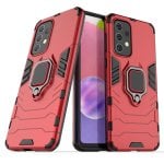 Max Power Digital Funda Magnética con Anillo Roja para Samsung Galaxy A33 5G