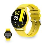 Smartwatch Ksix Core, schermo AMOLED da 1,43", automatico. 5 giorni, modalità sport e salute, chiamate, assistenti vocali, sommergibile, giallo