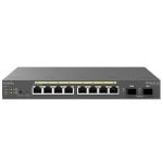 &quot;Switch EnGenius EWS2910P-Fit gestito locale/cloud. PoE 55 W (tutte le porte) 8 porte Ethernet + 2 porte SFP Lo switch gestito EnGenius Fit EWS2910P-FIT è uno switch Layer 2 a 8 porte più Gigabit PoE con un budget PoE di 55 W