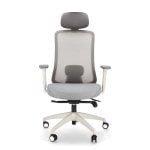 Spacio Ardena Silla Ergonómica de Malla con Cabezal Gris Spacio Ardena Silla Ergonómica de Malla con Cabezal Gris
