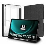 Sublim Clear Shock Case Schwarze Hülle für Samsung Galaxy Tab S9 11"/S9 FE 10.9"
