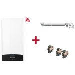 Ariston Genus One+ WiFi 35 Clase A + Kit 3 Grifos + Kit Salida de Humos Ariston Genus One+ WiFi 35 Clase A + Kit 3 Grifos + Kit Salida de Humos