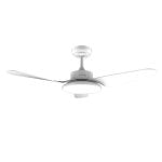 Cecotec EnergySilence Aero 5200 Light Blanc Ventilateur de Plafond avec Lumière LED et Contrôle 30W Blanc