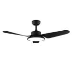 Cecotec EnergySilence Aero 5200 Light Noir Ventilateur de Plafond avec Lumière LED et Contrôle 30W Noir
