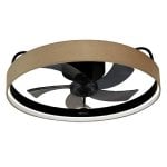 Cecotec Energysilence Lampaero 650 Beige Ventilateurs de Plafond Design avec Lumière 20W Beige