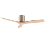 Ventilatore da soffitto connesso Cecotec Energysilence Aero 5500 Aqua Goldwhitewood 40W Bianco