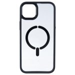 Funda para móvil La Casa de las Carcasas Bumper Compatible Magsafe Silicona Transparente para iPhone 15 Plus