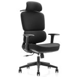 Owlotech Prestige Silla Escritorio Ergonómica Negra