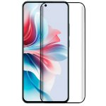 Fantastica protezione per schermo in vetro temperato nero FULL 3D per Oppo Reno 11F 5G