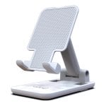 Cooler universeller Desktop-Ständer für Smartphone, Weiß Cooler universeller Desktop-Ständer für Smartphone, Weiß