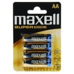 Maxell LR 03 Pila Super Alcalina 1.5V 4 Unidades Maxell LR 03 Pila Super Alcalina 1.5V 4 Unidades