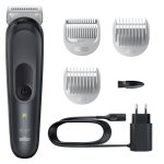 Bodygroomer Braun BG3350 Kabellos 80min Wasserdicht 3 Aufsätze