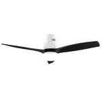 Ventilatore a soffitto Cecotec EnergySilence Aero 5600 Aqua WiFi 40W LED 132cm Nero Bianco