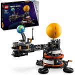 Lego Technic Planet Erde und Mond im Orbit