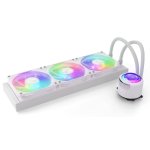 Flüssigkeitskühlung Valkyrie Jarn 360 ARGB 360mm 3 Lüfter Weiß