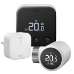 Kit di base Tado Smart Thermostat X con ponte cablato e Internet + testa riscaldante Kit di base Tado Smart Thermostat X con ponte cablato e Internet + testa riscaldante