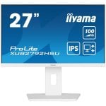 iiyama ProLite XUB2792HSU-W6 27" IPS FullHD 100Hz USB-A Lautsprecher Höhenverstellbar iiyama ProLite XUB2792HSU-W6 27" IPS FullHD 100Hz USB-A Lautsprecher Höhenverstellbar